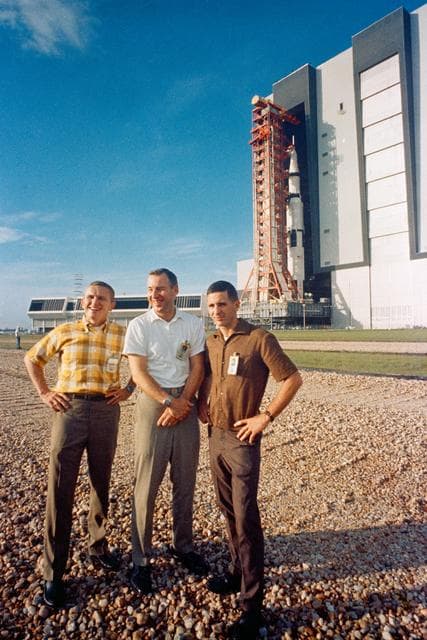 NASA image: Prelaunch - Apollo 8 (Rollout) - Cape