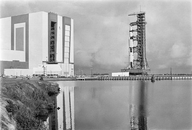 NASA image: Prelaunch - Apollo 8 (Rollout) - KSC