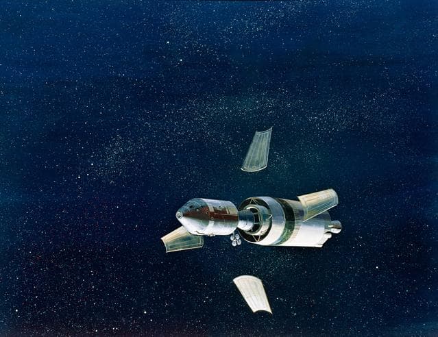 NASA image: Art Concepts - Apollo VIII