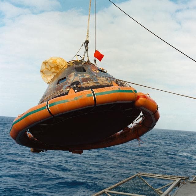 NASA image: Recovery - Apollo 11