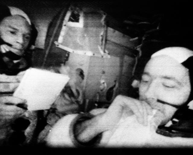NASA image: INFLIGHT - APOLLO 9 (CREW ACTIVITIES)