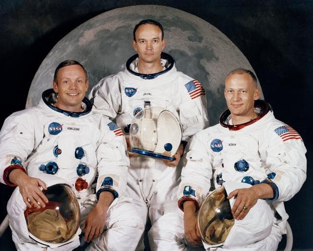 NASA image: Apollo XI - Prime Crew Portrait