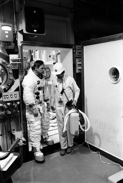 NASA image: Crew Training - Apollo XI - MSC