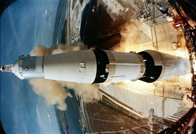 NASA image: Liftoff of the Apollo 11 lunar landing mission
