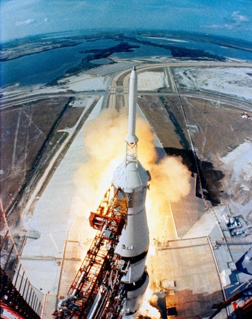 NASA image: Liftoff - Apollo XI - Lunar Landing Mission - KSC