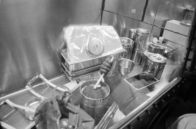 NASA image: Second (2nd) Apollo XI Sample Return Container - Vacuum Laboratory - MSC