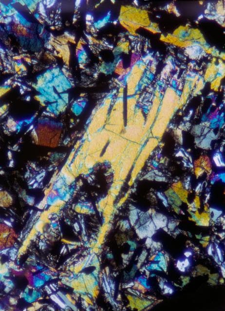 NASA image: PHOTO MICROGRAPH - LUNAR SAMPE 10022