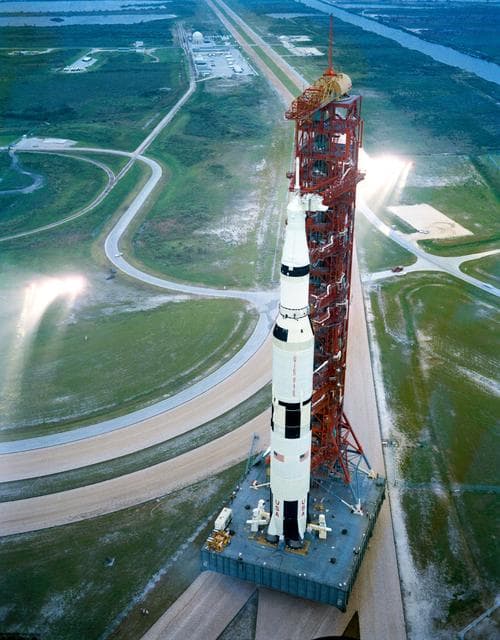 NASA image: APOLLO XII - ROLLOUT - KSC