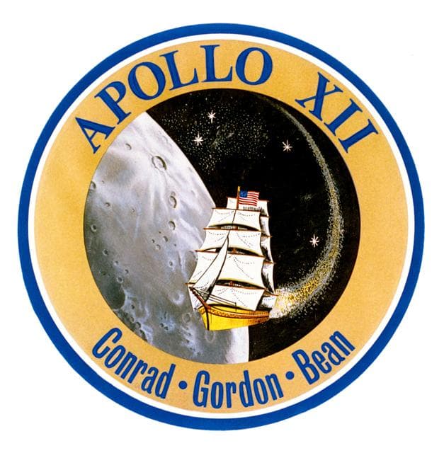 NASA image: Official insignia of Apollo 12