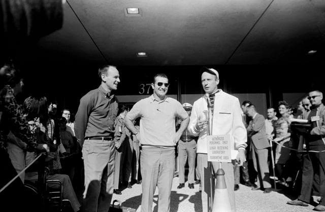 NASA image: Astronaut Charles Conrad - Ceremonies - Post-Release - Isolation - MSC
