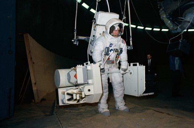 NASA image: Apollo 13 crew training