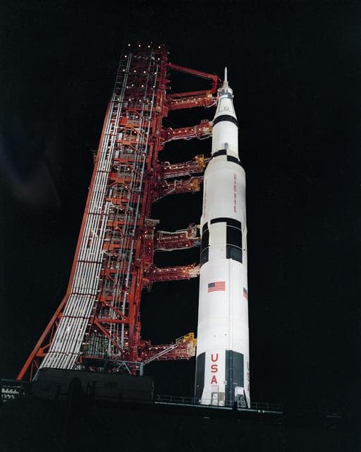 PRELAUNCH - APOLLO 13 (ROLLOUT) - KSC