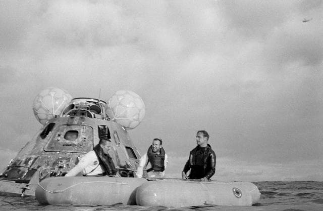 NASA image: RECOVERY - APOLLO XIII - PACIFIC