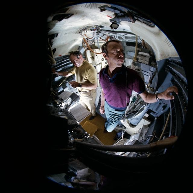 Astronaut Stuart A. Roosa, Apollo 14 Command Module pilot