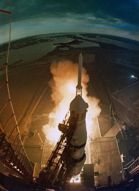 NASA image: Launch - Apollo 14 Lunar Landing Mission - KSC