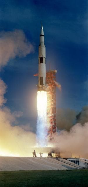 NASA image: Launch - Apollo XV Space Vehicle - KSC