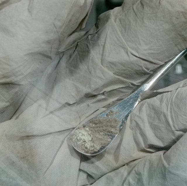 NASA image: View of lunar sample no. 15305 in the Lunar Receiving Laboratory
