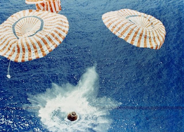 NASA image: RECOVERY - APOLLO 15