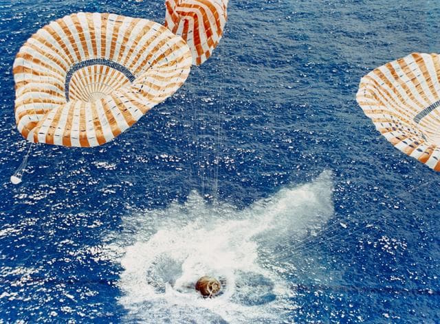 NASA image: RECOVERY - APOLLO 15