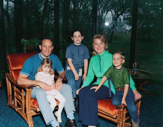 NASA image: Astronaut Jack R. Lousma and family