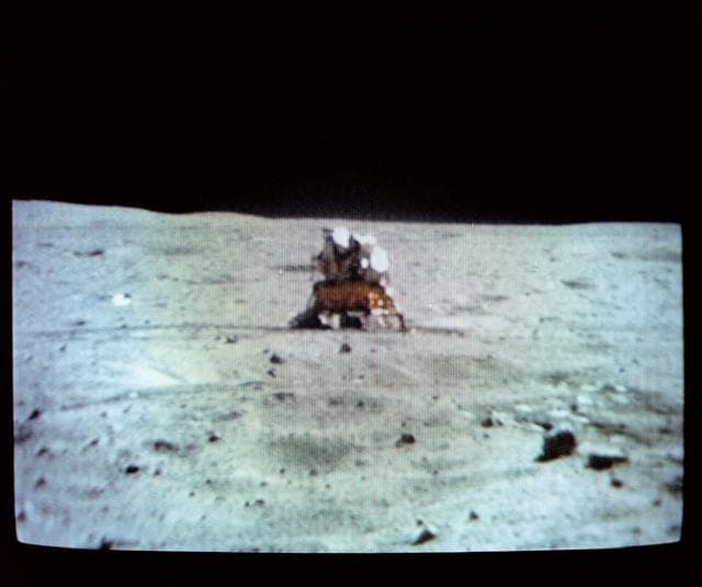NASA image: INFLIGHT - APOLLO XVI (LUNAR MODULE [LM] LAUNCH)