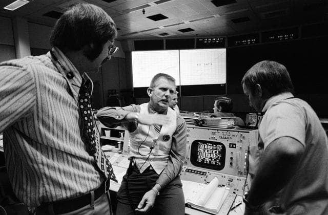 NASA image: Prelaunch - Apollo 17 (MOCR)
