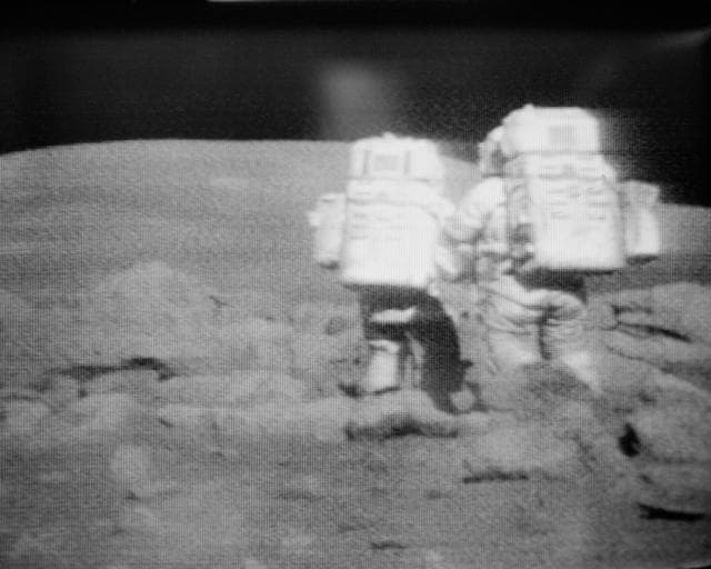 NASA image: APOLLO 17 - INFLIGHT (2ND EVA)