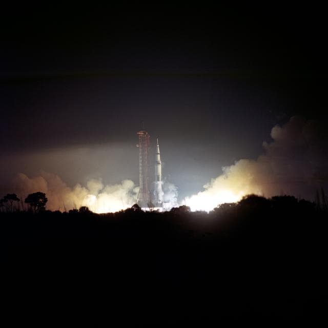 NASA image: Launch of the Apollo 17 lunar landing mission