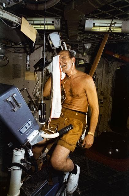 NASA image: SKYLAB (SL)-2 PRIME CREW - BLDG. 5 - JSC
