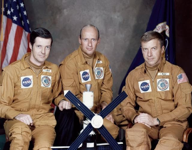 NASA image: Skylab 1 prime crew