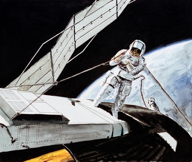 NASA image: ASTRONAUT CHARLE CONRAD - SKYLAB II (M-114)