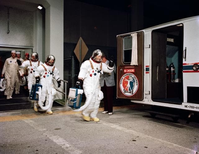 NASA image: Skylab (SL)-3 Crew - KSC