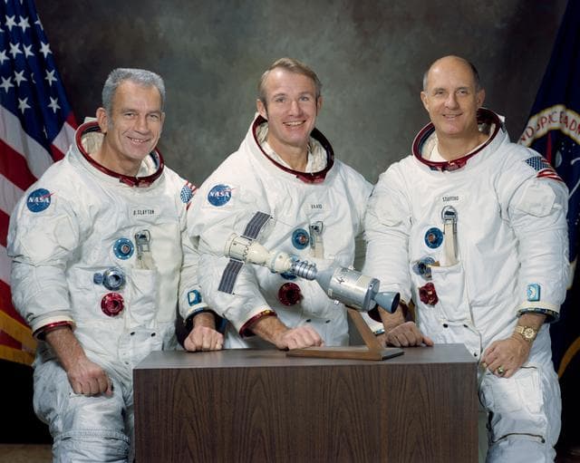 NASA image: Portraits - American Apollo-Soyuz Test Project (ASTP) Prime Crewmen