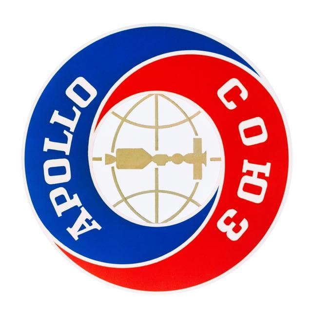 NASA image: OFFICIAL EMBLEM - APOLLO-SOYUZ TEST PROJECT (ASTP)