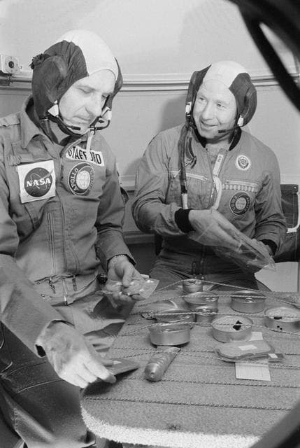 NASA image: Simulations - Joint NASA-USSR Mission - JSC