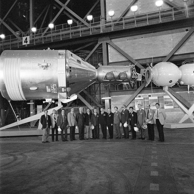 NASA image: APOLLO-SOYUZ TEST PROJECT (ASTP) PREPARATIONS - PROTOCOL - KSC
