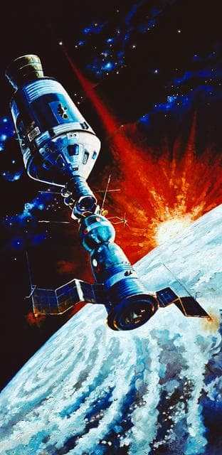NASA image: APOLLO-SOYUZ TEST PROJECT (ASTP) - ART CONCEPTS