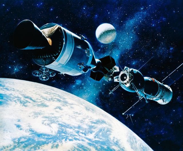 NASA image: ART CONCEPTS - ASTP