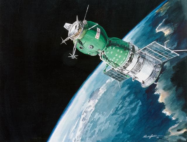 NASA image: ASTP - ARTIST CONCEPTS