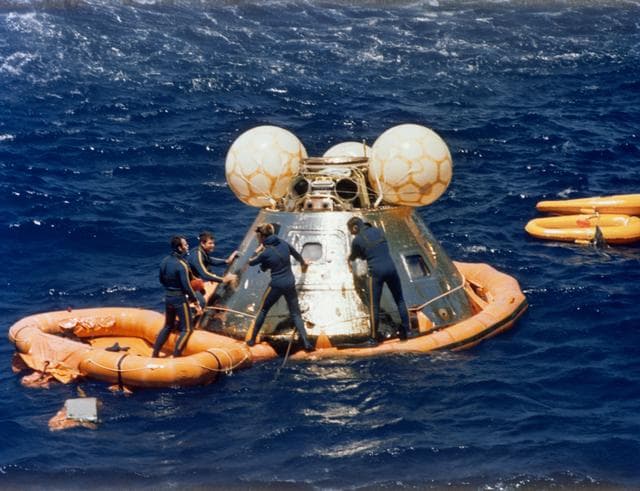NASA image: RECOVERY - APOLLO-SOYUZ TEST PROJECT (ASTP) - HAWAII