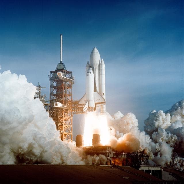 NASA image: LAUNCH - STS-1 - KSC