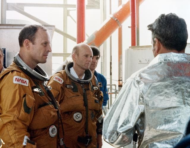 NASA image: SIMULATED COUNTDOWN TRAINING ACTIVITIES - KSC