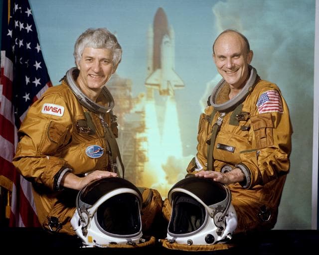 NASA image: OFFICIAL - STS-4 CREW PORTRAIT