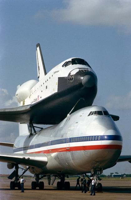 NASA image: SHUTTLE CARRIER AIRCRAFT (SCA) PILOT - ELLINGTON AFB (EAFB), TX