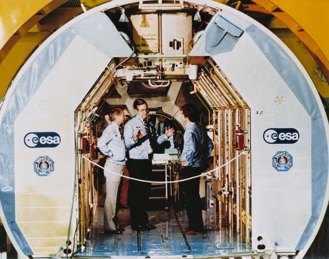 NASA image: Spacelab Dedication