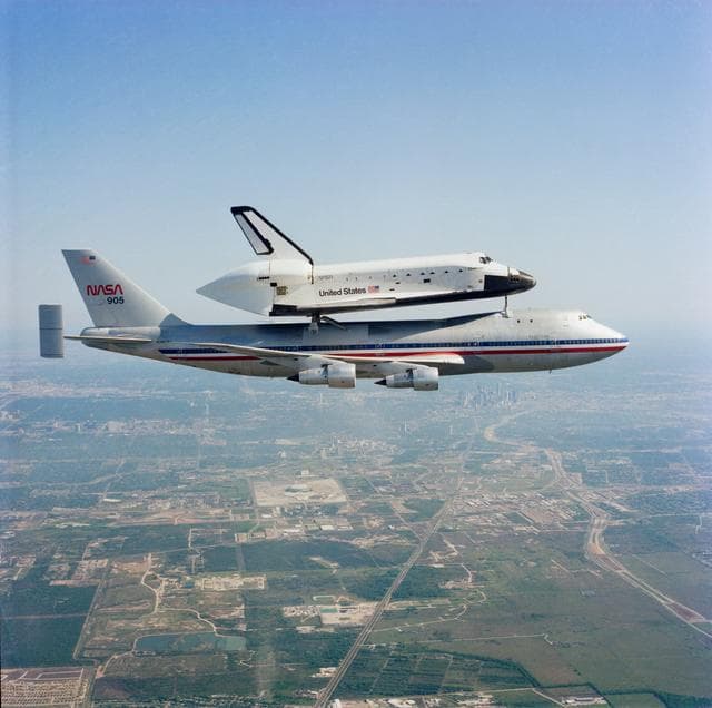 NASA image: AERIAL - STS-6