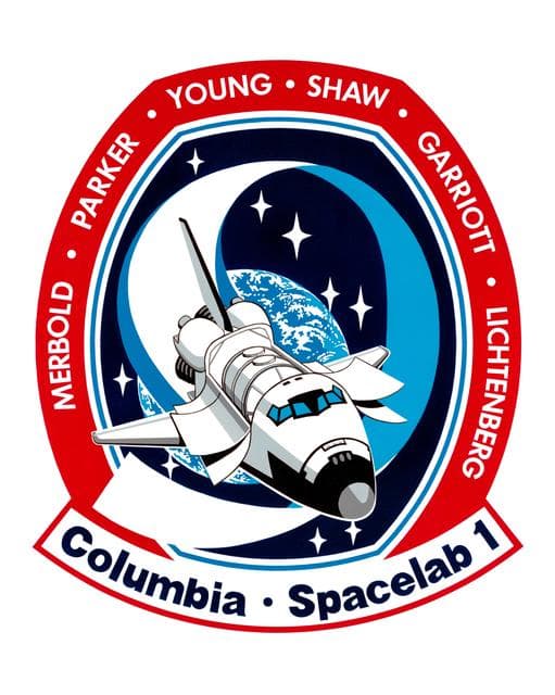 NASA image: STS-9 Crew Logo/Insignia