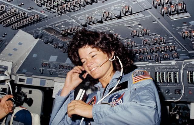 NASA image: STS-7 - Ride, Sally (Inflight)