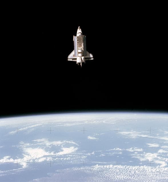 NASA image: INFLIGHT - STS-7
