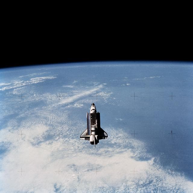 NASA image: INFLIGHT - STS-7